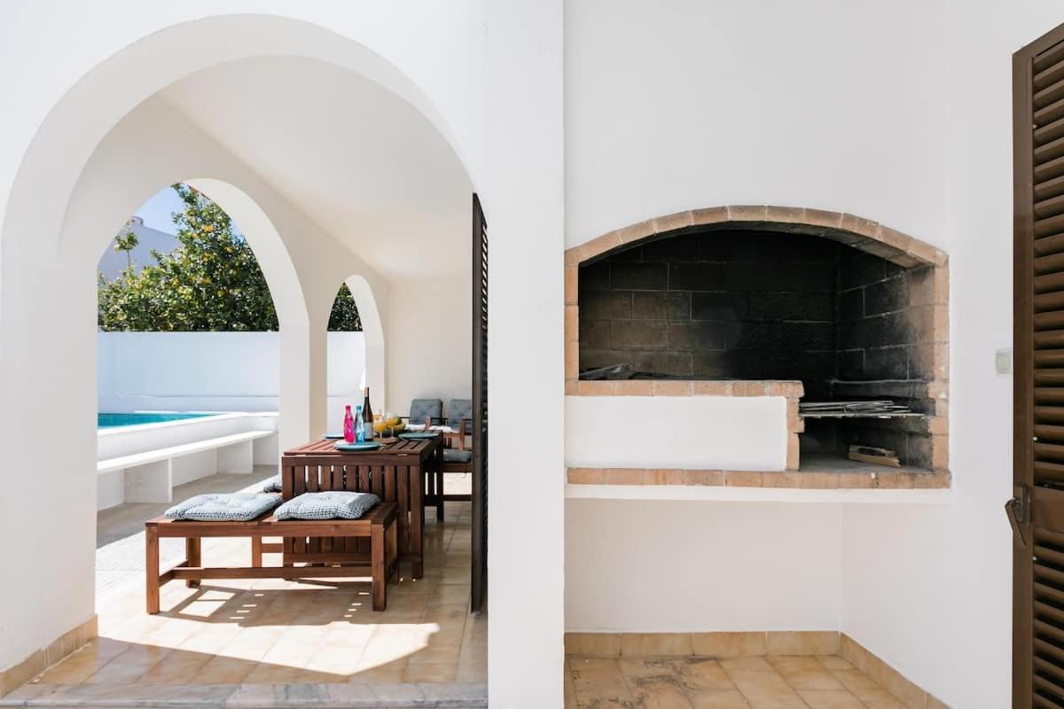 Beachfront Villa With Private Pool In Manta Rota Vila Nova de Cacela Exteriér fotografie