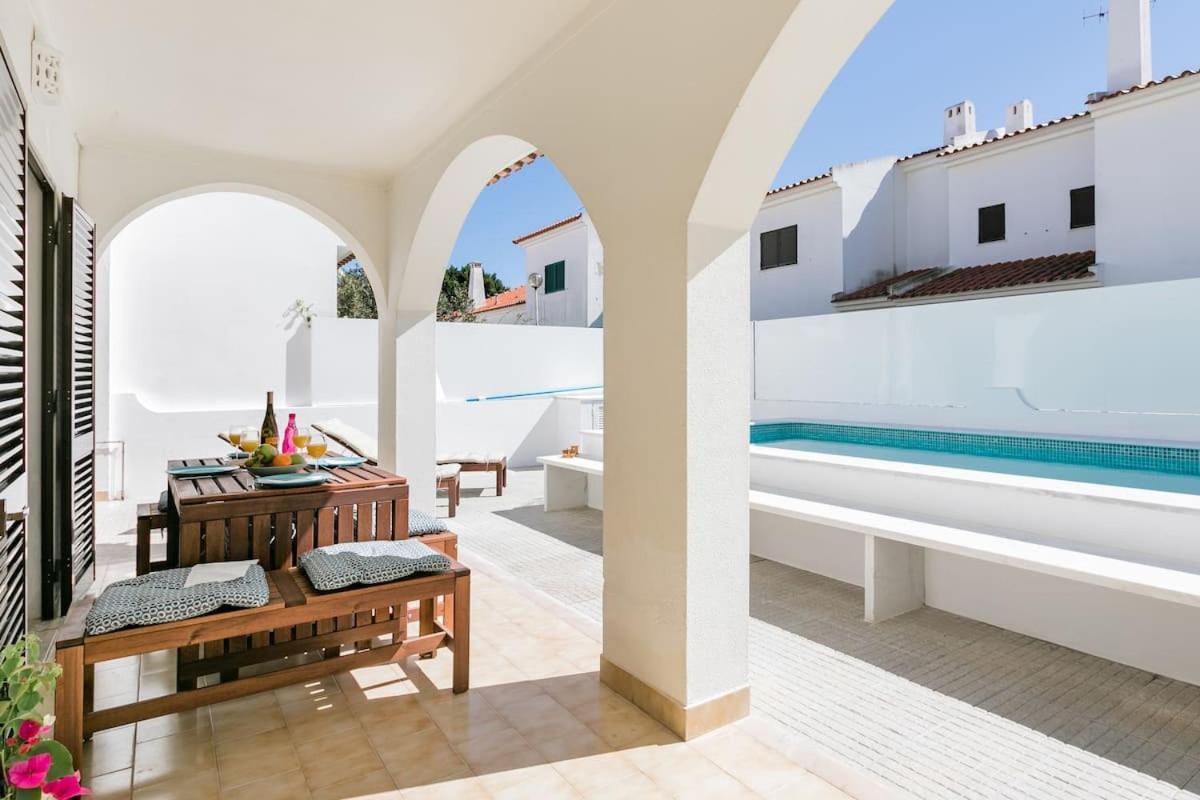 Beachfront Villa With Private Pool In Manta Rota Vila Nova de Cacela Exteriér fotografie