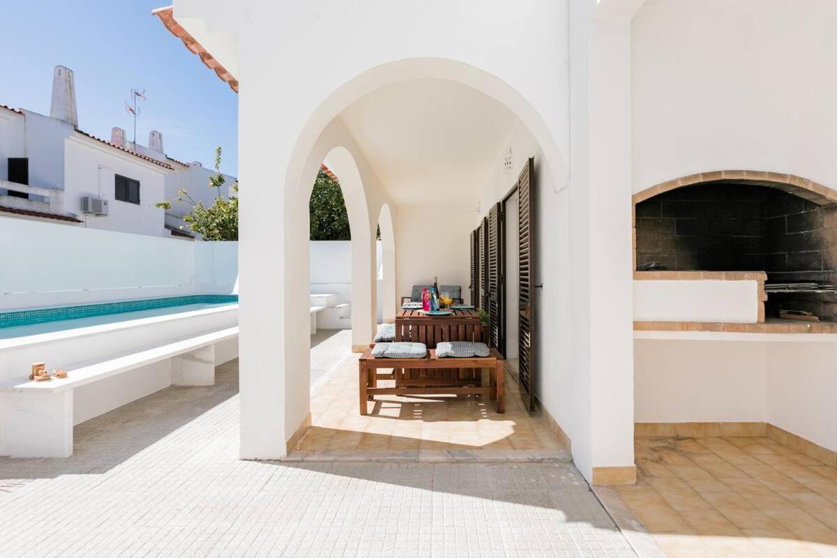 Beachfront Villa With Private Pool In Manta Rota Vila Nova de Cacela Exteriér fotografie